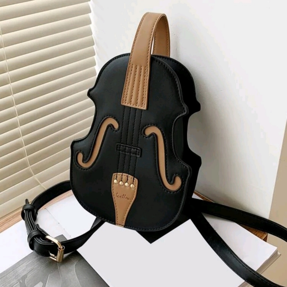 Violin crossbody bag